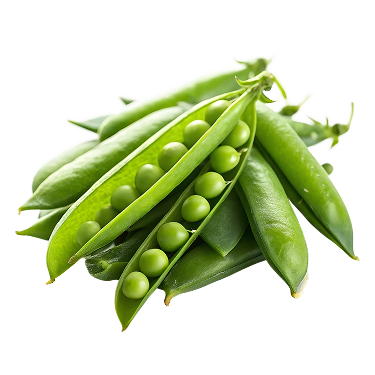 Belgfrukter som erter