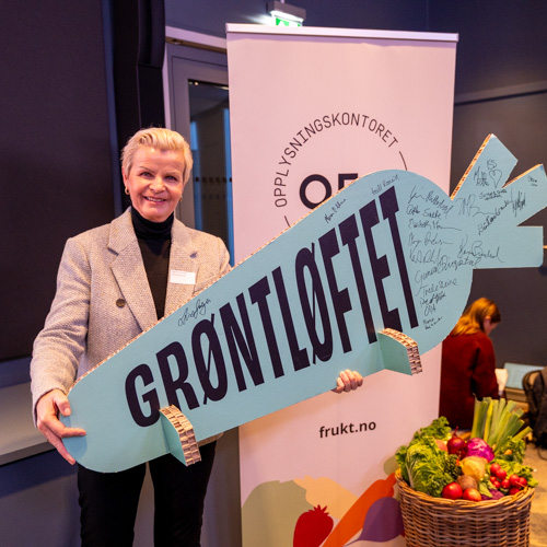 Salgs- og markedssjef hos Norrek signerer Grøntløftet